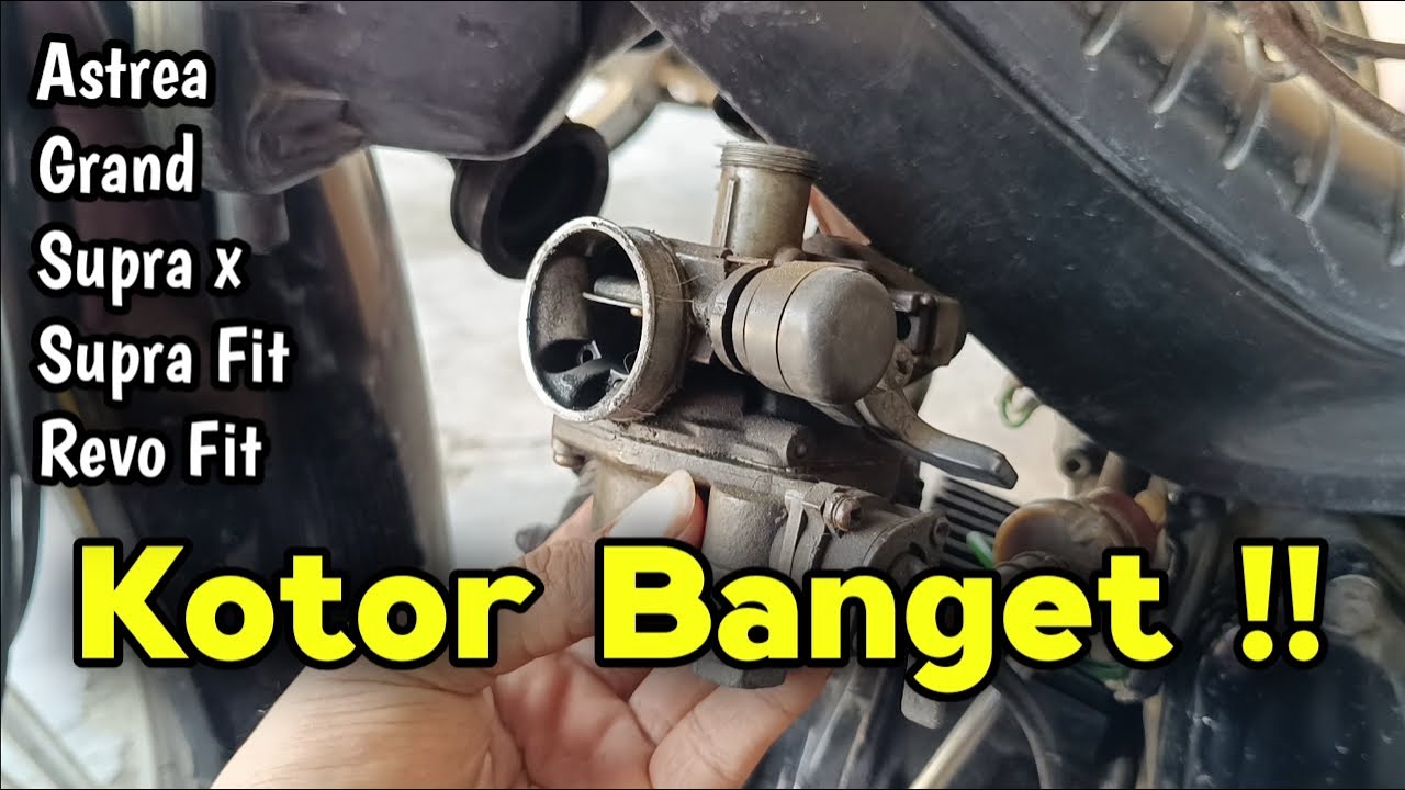 Gak Perlu ke Bengkel !! Cara Servis Karburator Motor Honda Lawas Paling Gampang !!