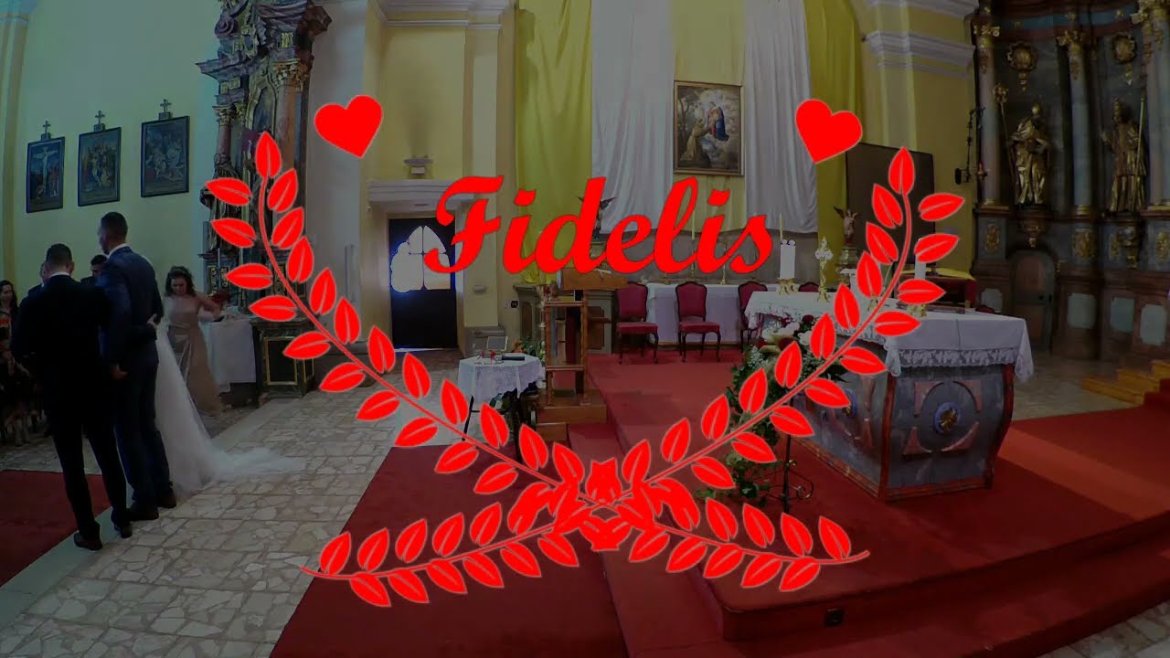 Fidelis - ULAZ - POTPIS - KRAJ (3 cijele pjesme na vjenčanju u crkvi) - ČAKOVEC