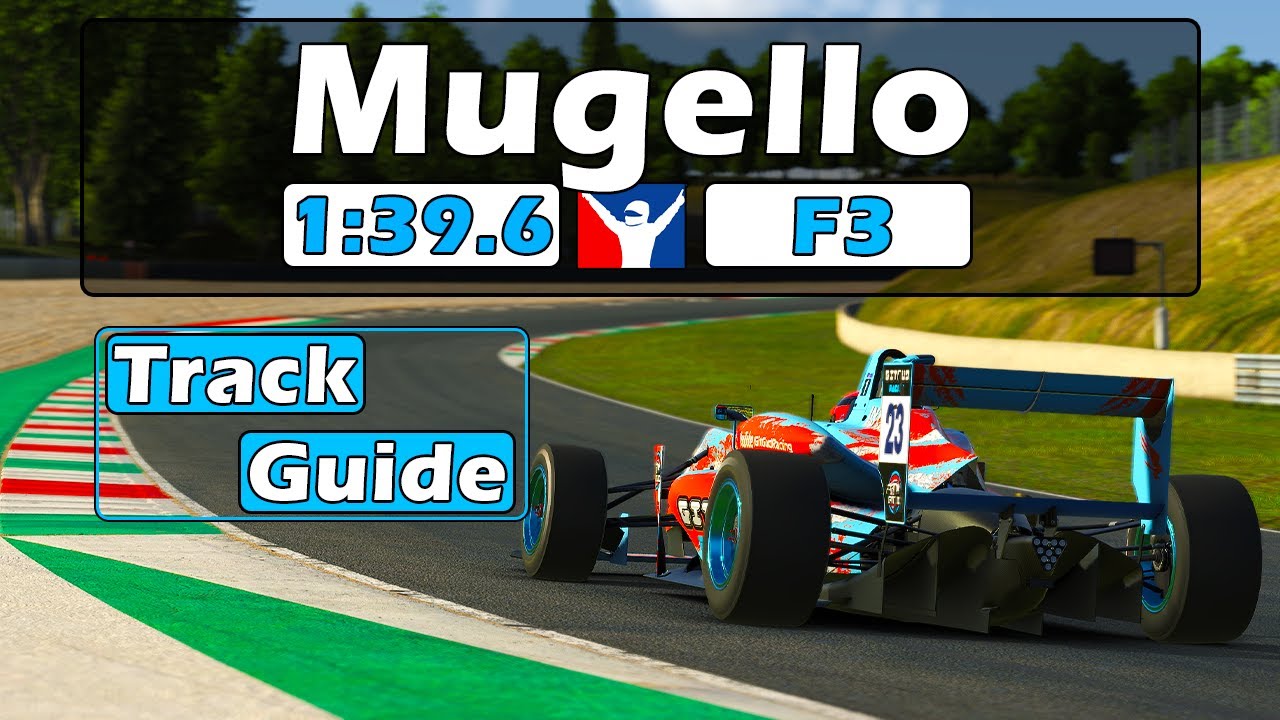 iRacing F3 Mugello FIXED Track Guide - 1:39.6 - 2024 Season 1