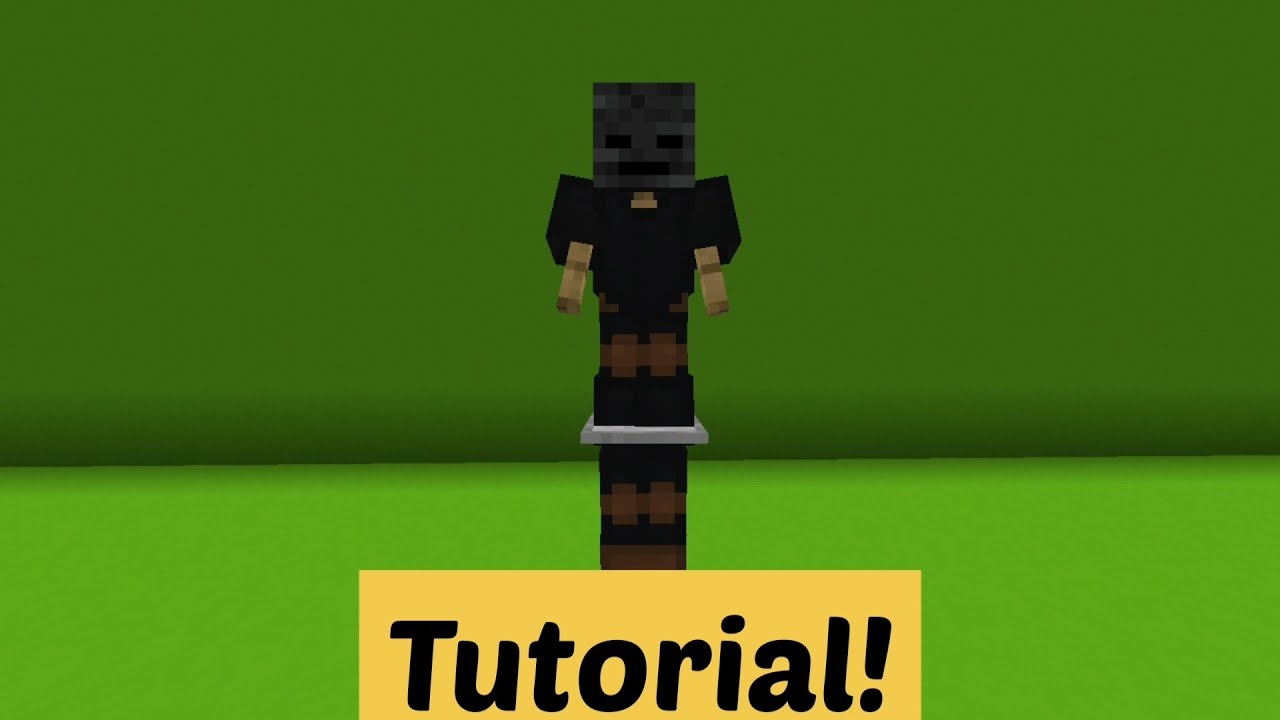 Backrooms Monster In Minecraft Tutorial (no mods or addons) Command Block Creation