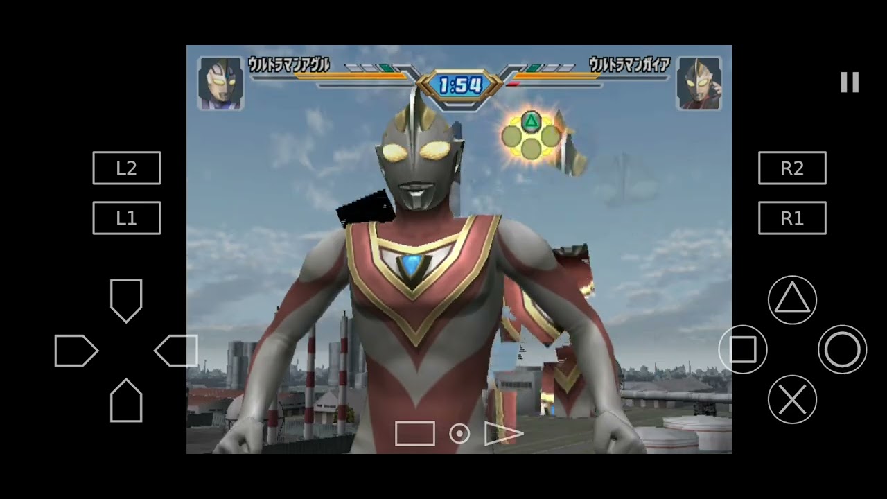 ultramen agul vs ultramen gaia