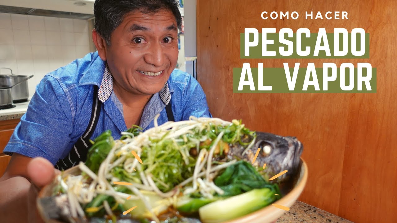 PESCADO AL VAPOR DE LA COCINA DE VICTORIANO