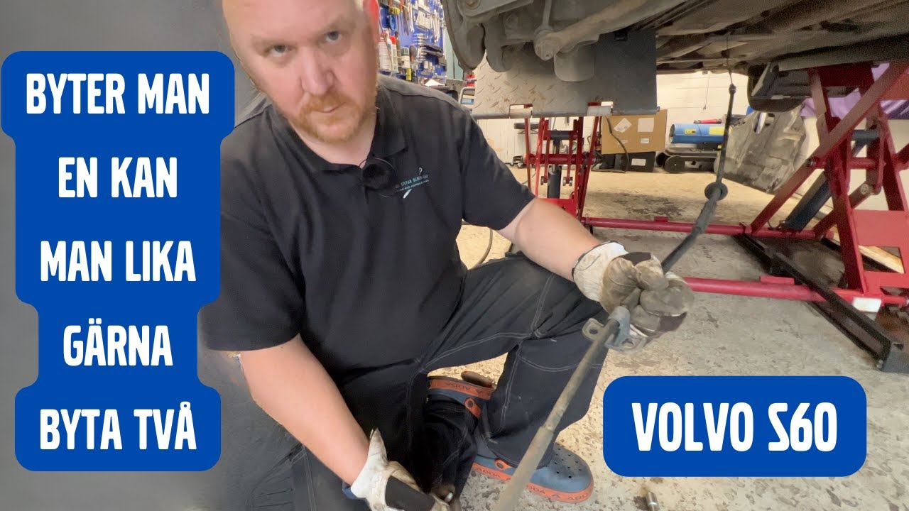 Byta handbromsvajer på Volvo S60/V70, så här gör man