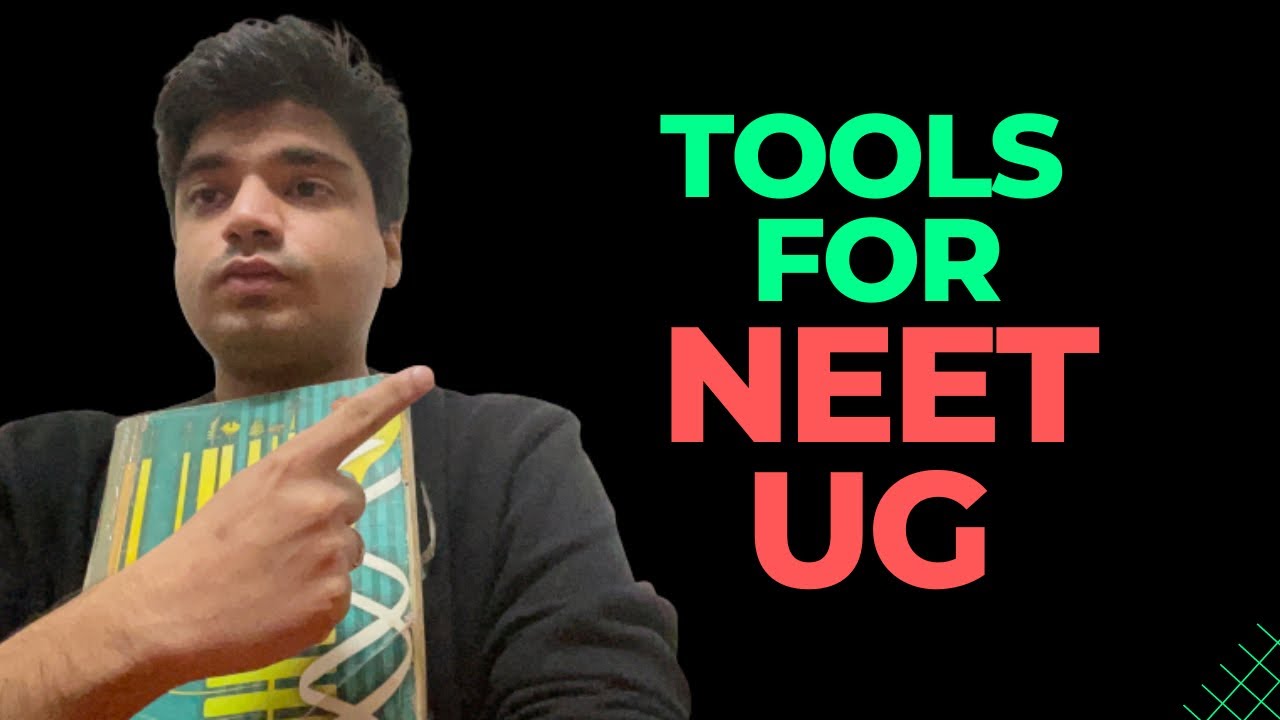 Deciding NEET UG study tools and materials!