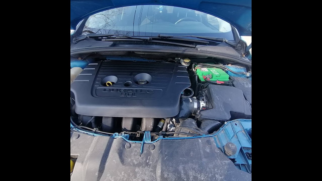 How to replace a serpentine and A/C stretch belt on a 2012 Ford Focus SE!