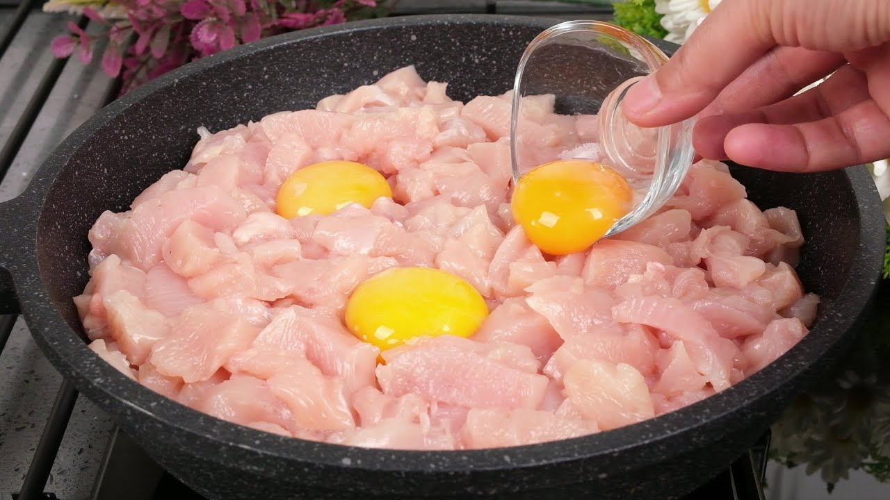 Самый вкусный и простой рецепт приготовления куриной грудки за 10 минут!