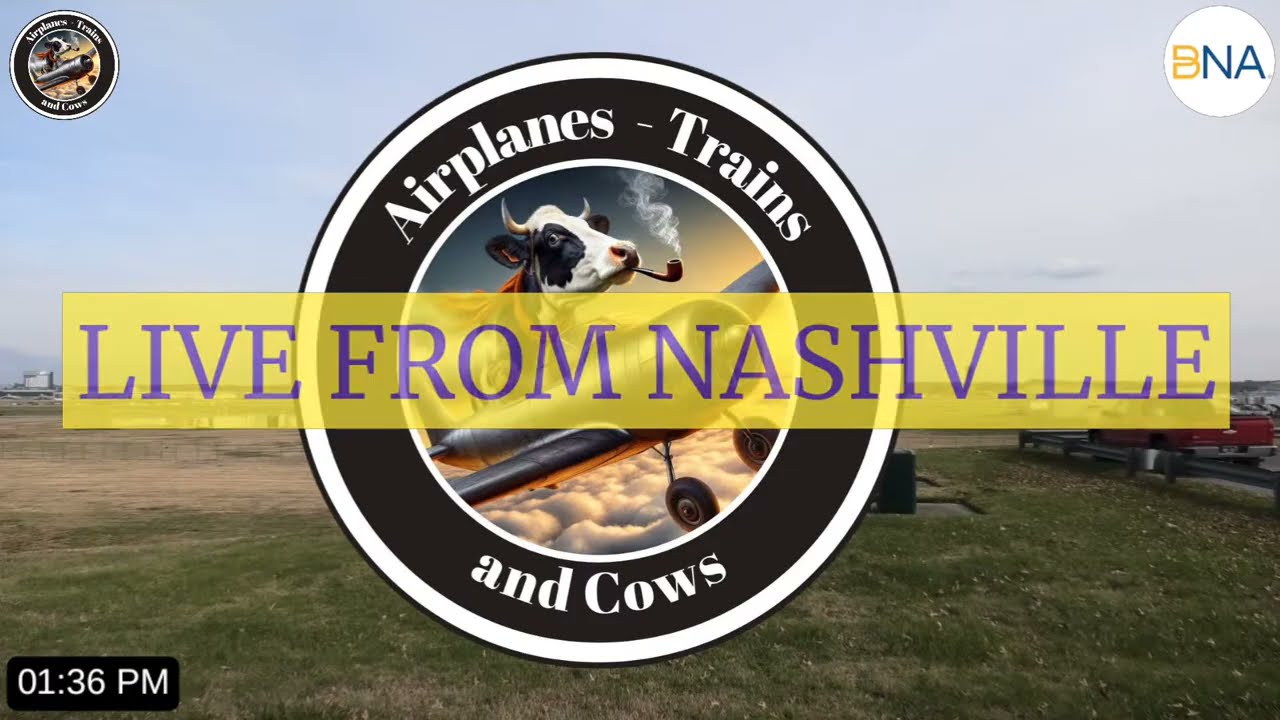 Live Planespotting from Nashville International Airport (BNA)