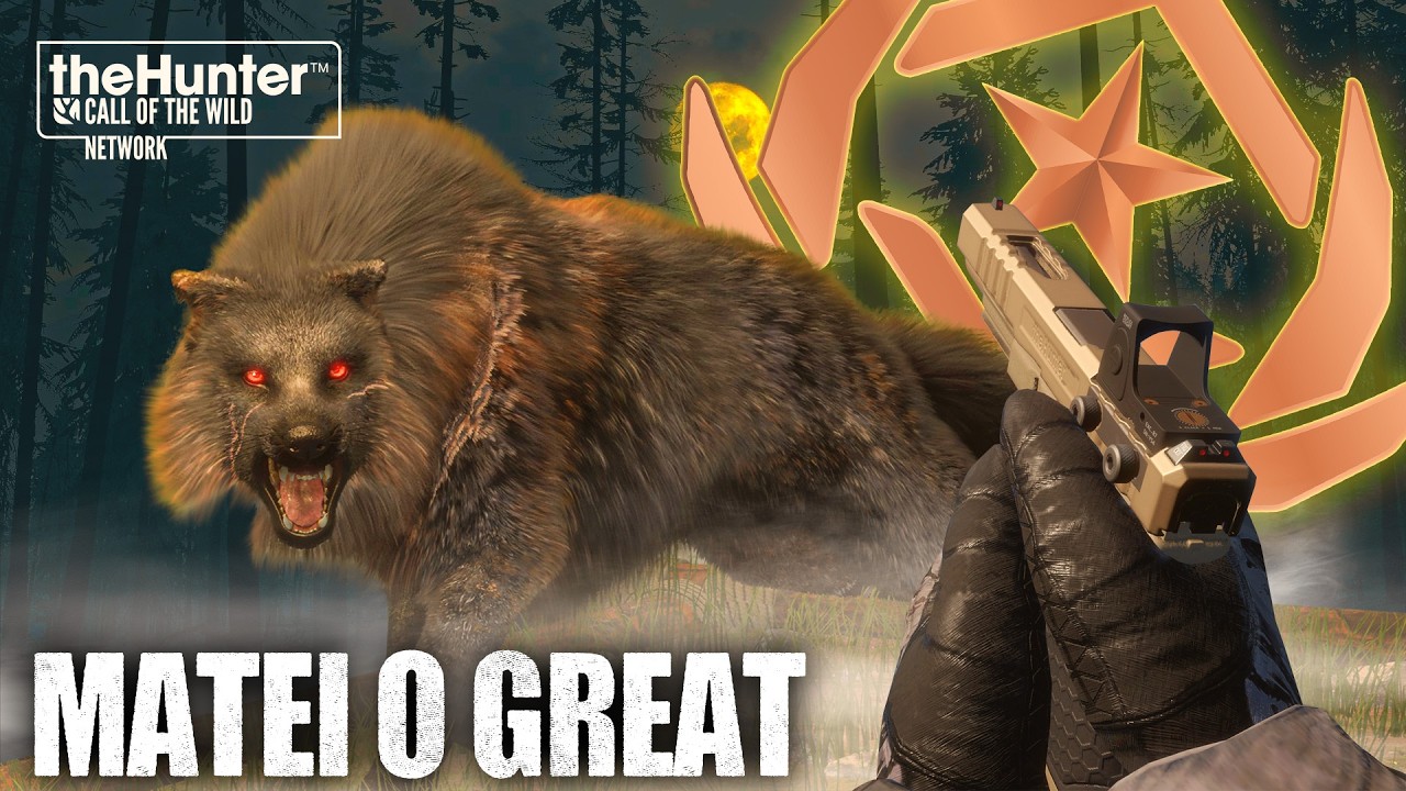 ENCONTREI O LOBO MAIS RARO DE TODOS, O NOVO GREATONE #earlyaccess #thehunternetwork #thehuntercotw
