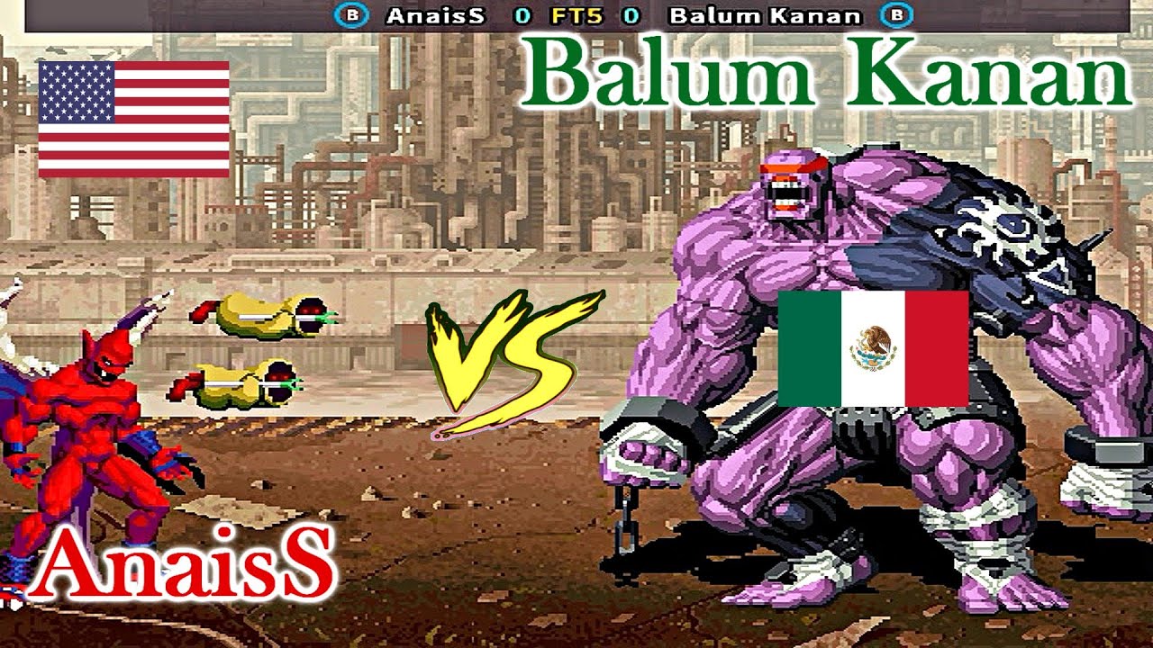 SNK vs. Capcom - SVC Chaos Super Plus - AnaisS vs Balum Kanan FT5