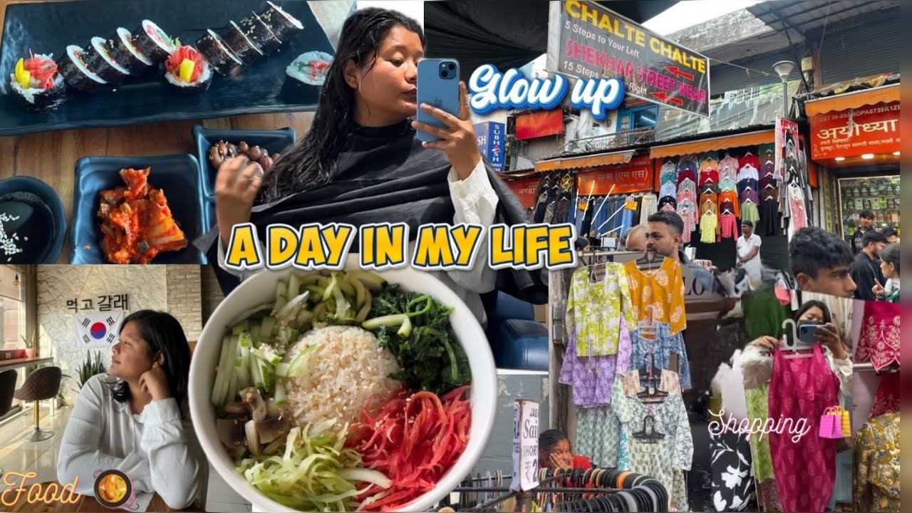 A Day  in my life || trying viral momos || paltan bazar shopping ||#dehradun  #paltanbazar -