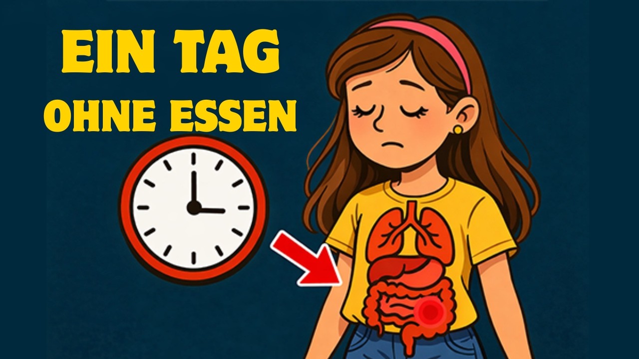 24 Stunden ohne Essen – Das passiert WIRKLICH in deinem Körper! 😳