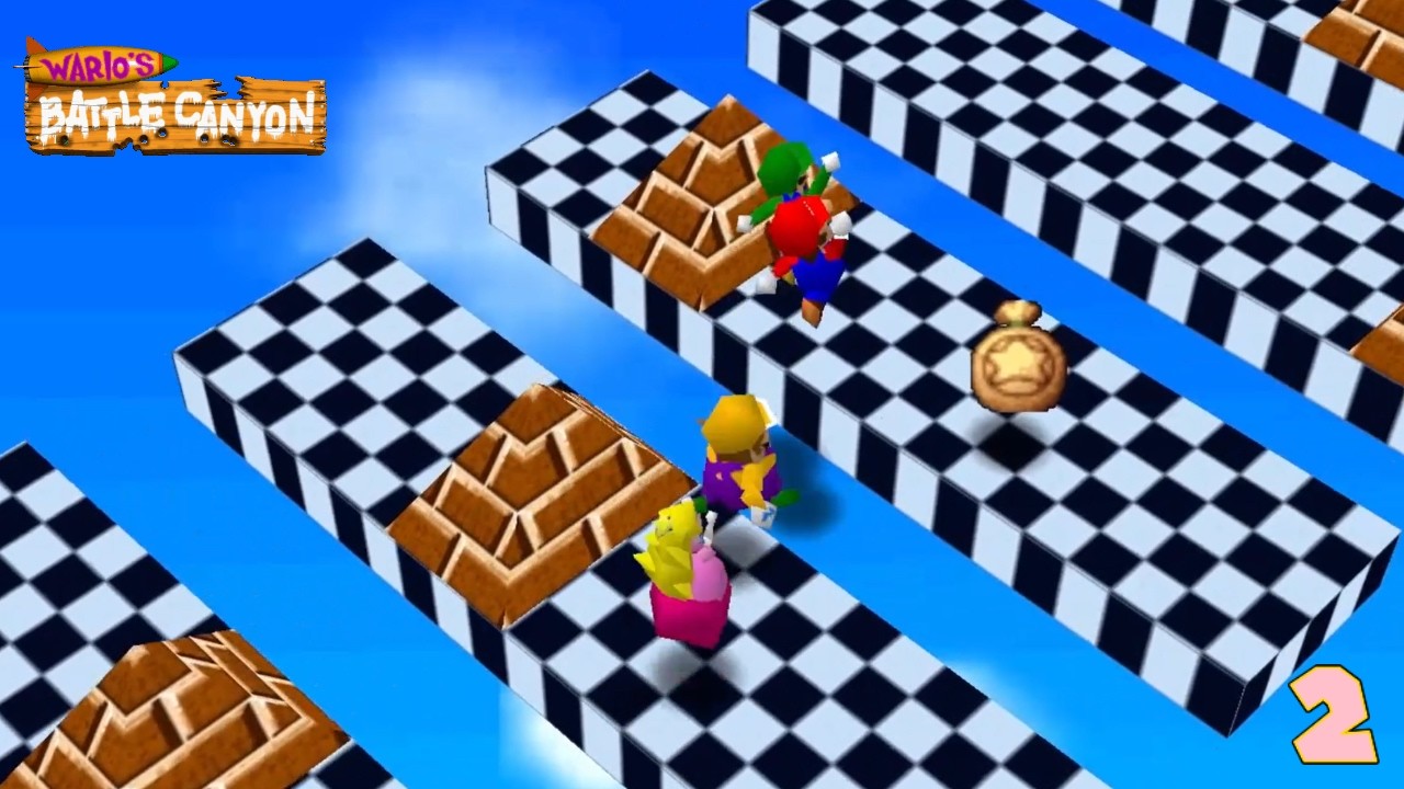 Боевой каньон Варио (Часть 2) | Mario Party