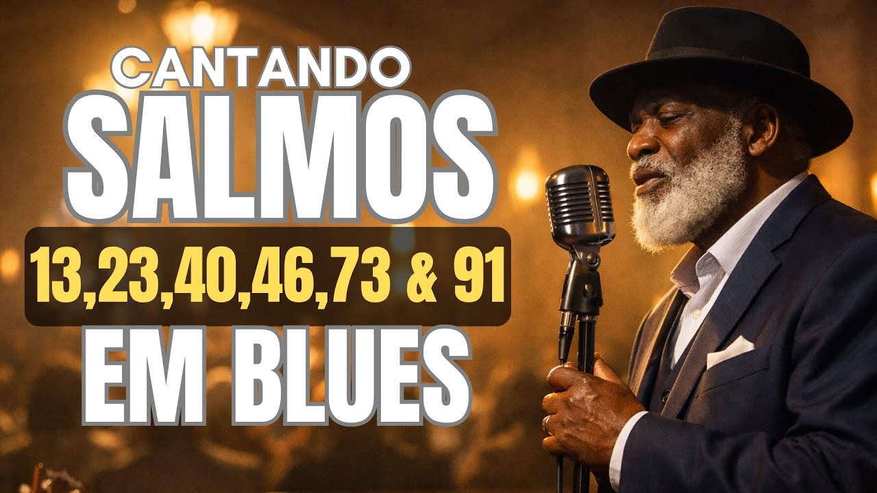 Salmos 13, 23, 40, 46, 73 e 91 – Blues Gospel da Fé Que Descansa, Enfrenta o Caos e Encontra Deus