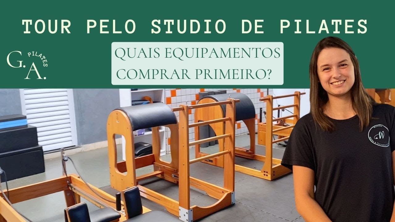 TOUR PELO MEU STUDIO DE PILATES + quais equipamentos você deve investir no início?