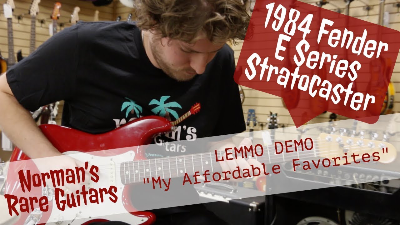 LEMMO DEMO: 1984 Fender E Series Stratocaster | 