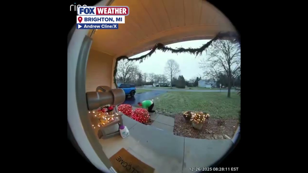 Freezing Rain In Michigan Is Making Surfaces Icy And Slick