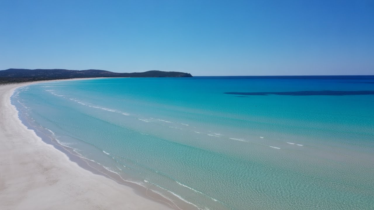 Beach Relax 🌊 | Calm Ocean Waves & Beautiful Italian Sea