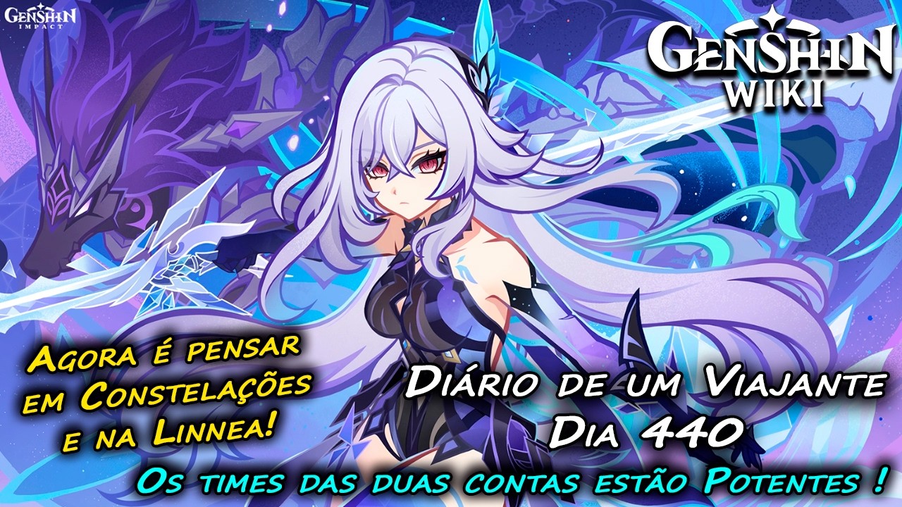 Diário de um Viajante - Dia 440 - Os Times Skirk estão Potentes ! #genshinimpact