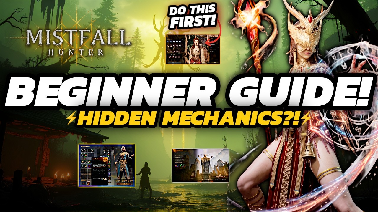 Mistfall Hunter - Beginner GUIDE | 8 Things You NEED To Do FIRST!