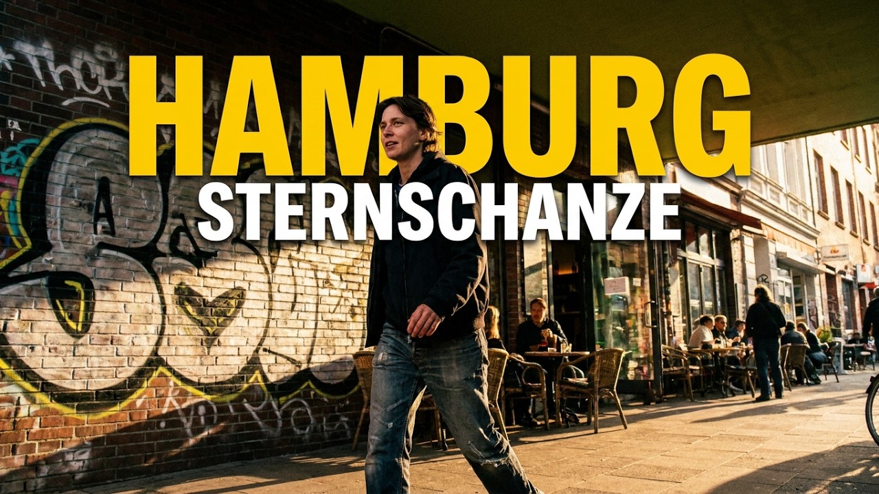 Hamburg Sternschanze, Germany 🇩🇪 2025 WALKING TOUR | 4k 60fps HD |