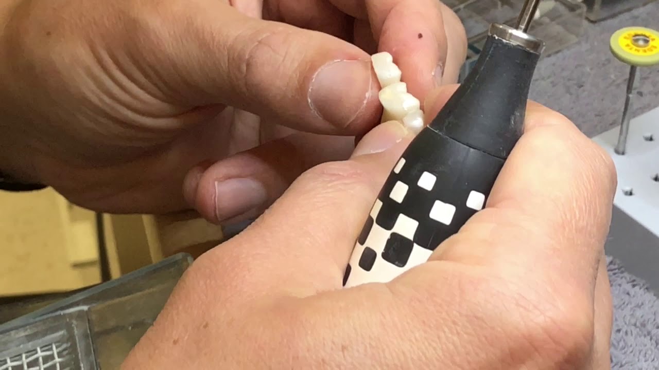 How to polish zirconia