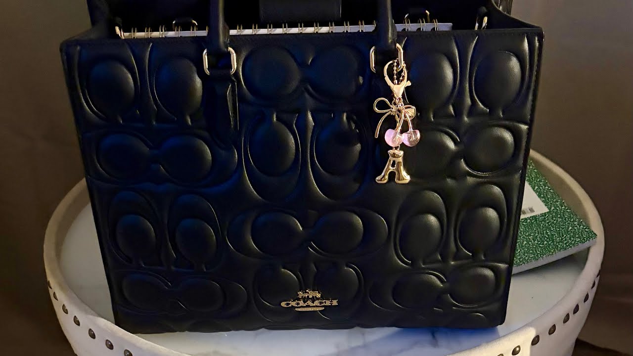VLOG: Large Maggie Coach tote unboxing! 