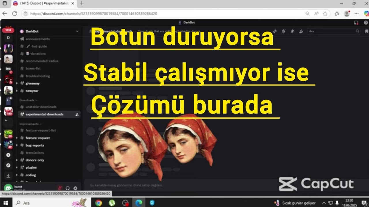 DARKBOT BOTUN DURUYOR MU CÖZÜMÜ BURDA ACİL VİDEO 2