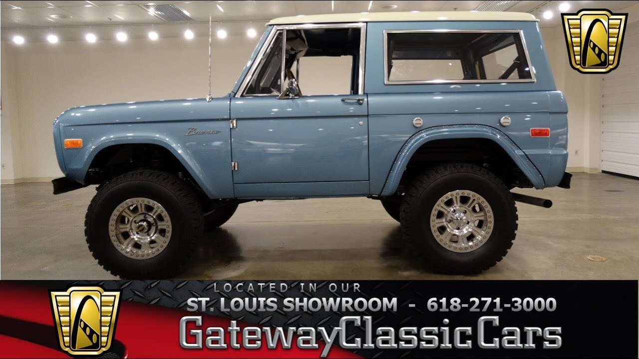 1976 Ford Bronco - Gateway Classic Cars St. Louis - #6546