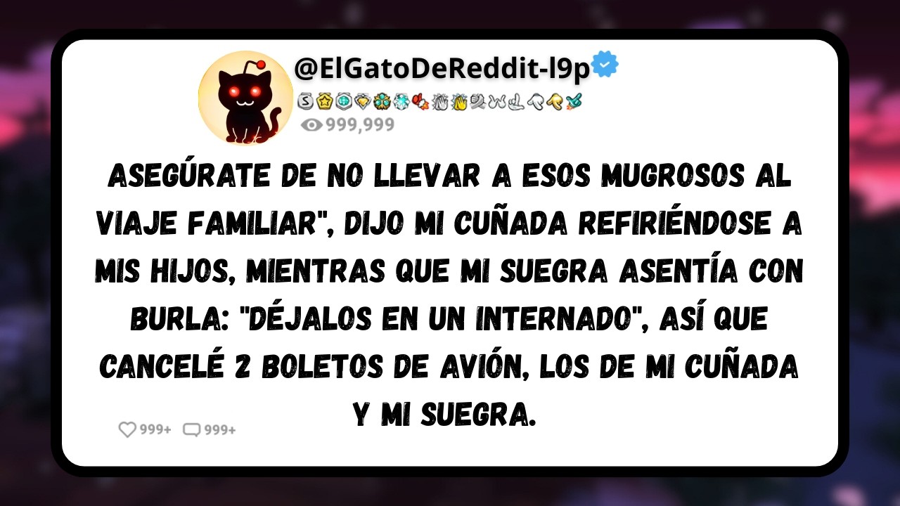Aseg&uacute;rate de no Llevar a Esos Mugrosos al Viaje Familiar