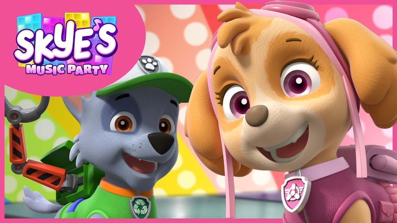 Upcycle Song & More! - Skye's Music Party - PAW Patrol Compilation - Cartoons for Kids