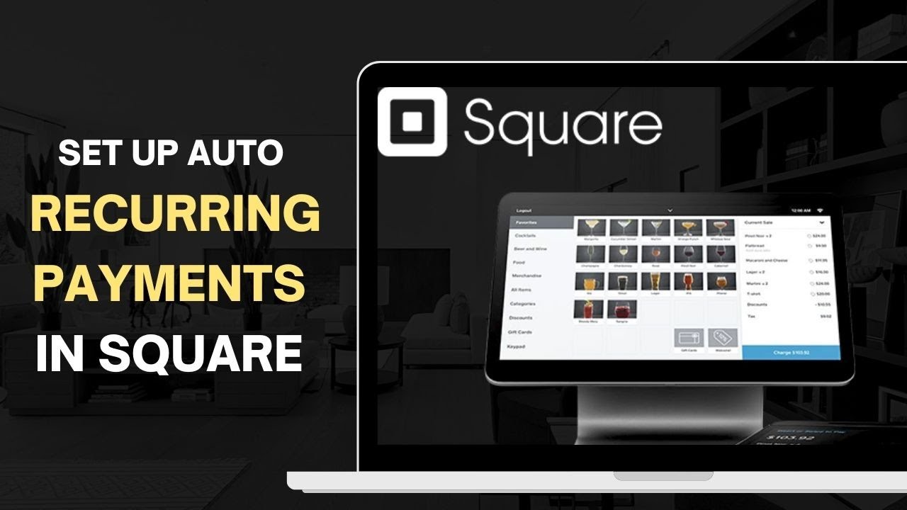 Настройка автоматических платежей в Square 💳