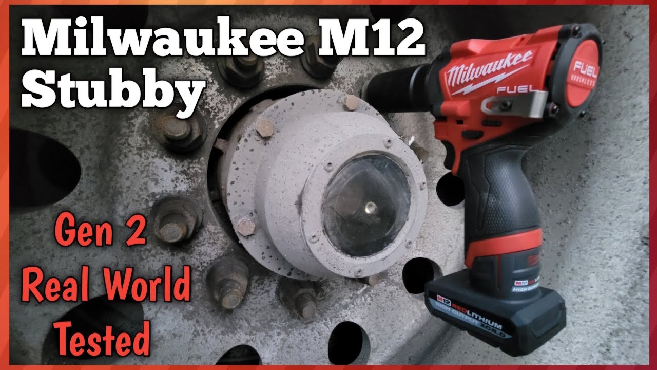 Milwaukee M12 Gen 2 Fuel Stubby Impact. 2563-20 протестирован в реальных условиях и имеет аккумул...
