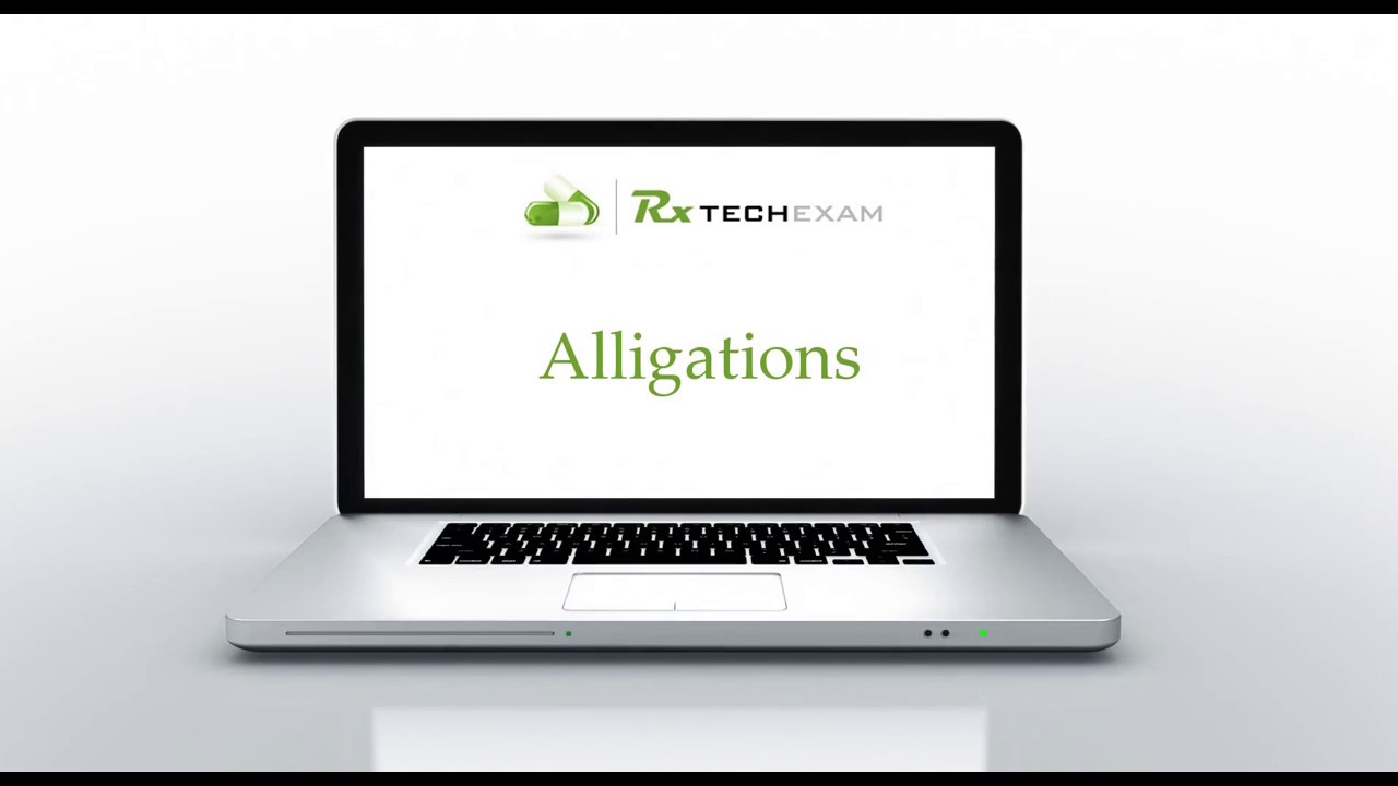 PTCB Exam Math - Alligations - RxTechExam.com