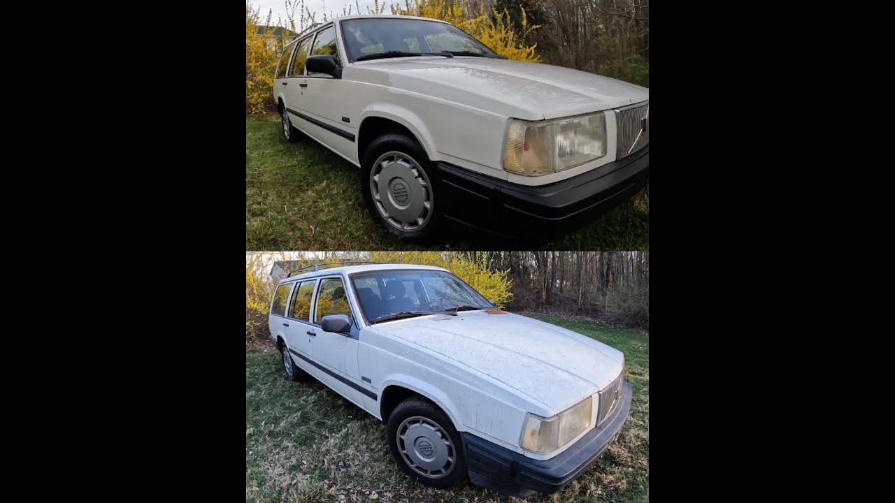 Filthy Volvo 940 gets extreme detail makeover! | correction & coating