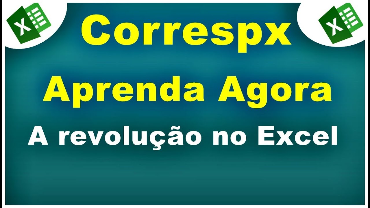 Como Fazer Correspx No Excel &ndash; A Fun&ccedil;&atilde;o Incr&iacute;vel