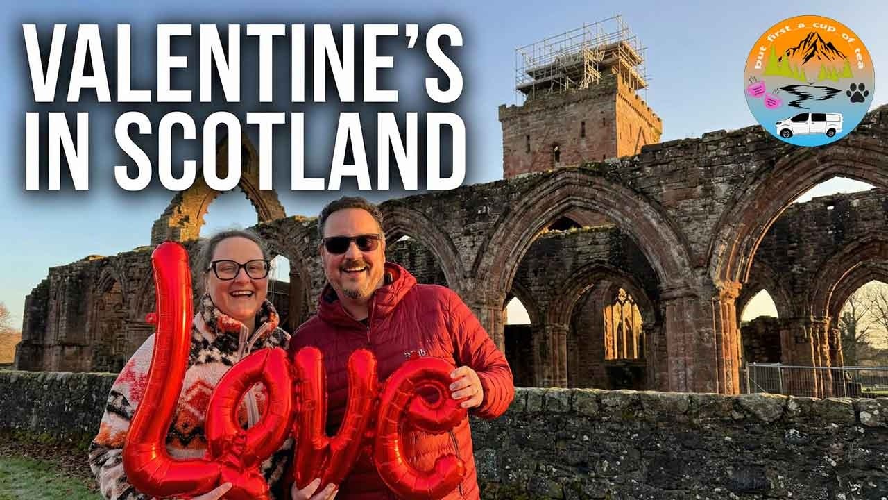 We Found the MOST Romantic Ruin in Scotland? 💘 (Sweetheart Abbey)