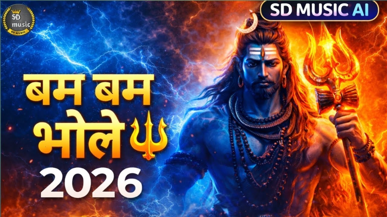 बम बम भोले 2026 🔱 | Mahashivratri Special Bhakti Song | Har Har Mahadev | SD MUSIC AI #HarHarMahadev