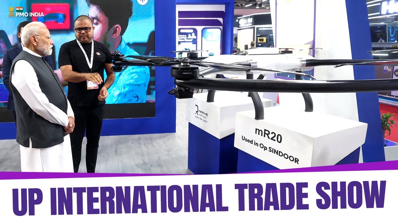 Live - PM Modi inaugurates Uttar Pradesh International Trade Show in Greater Noida, Uttar Pradesh