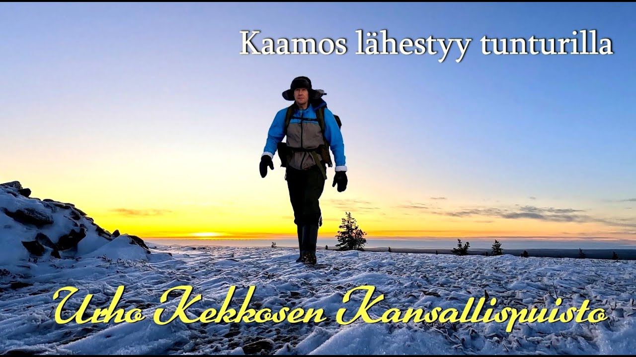 Kaamoksen kynnyksellä – Tunturiretki Saariselällä 2.12.2025  Iisakkipää & Vahtamapää