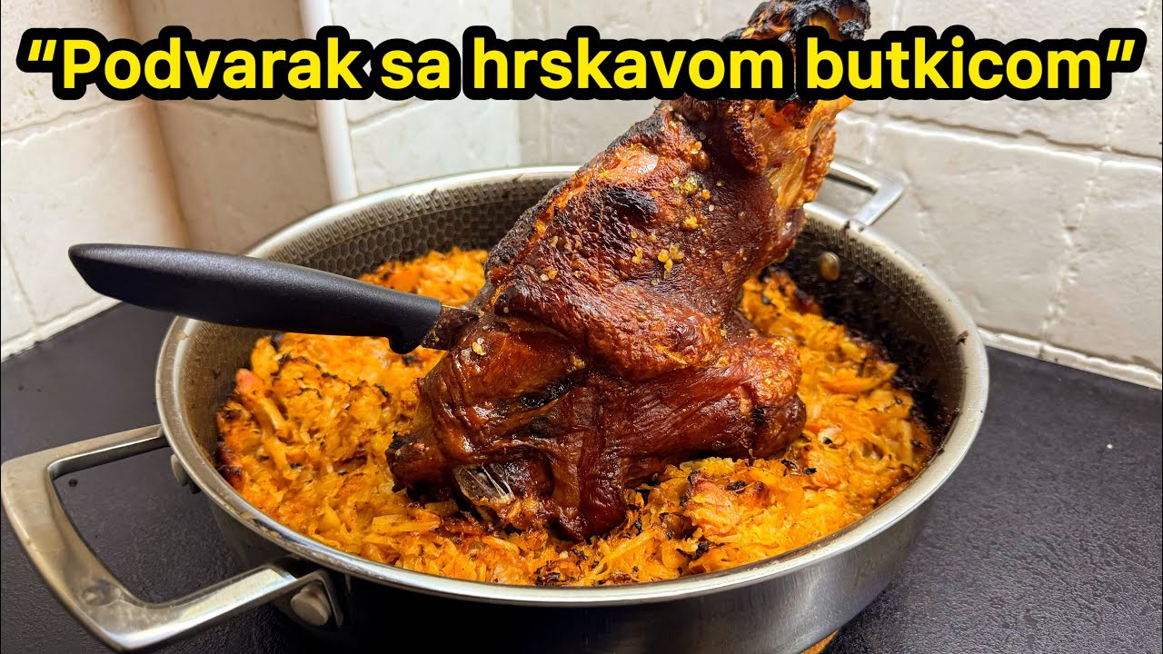 Dimljena hrskava butkica i podvarak! Kakva kombinacija!