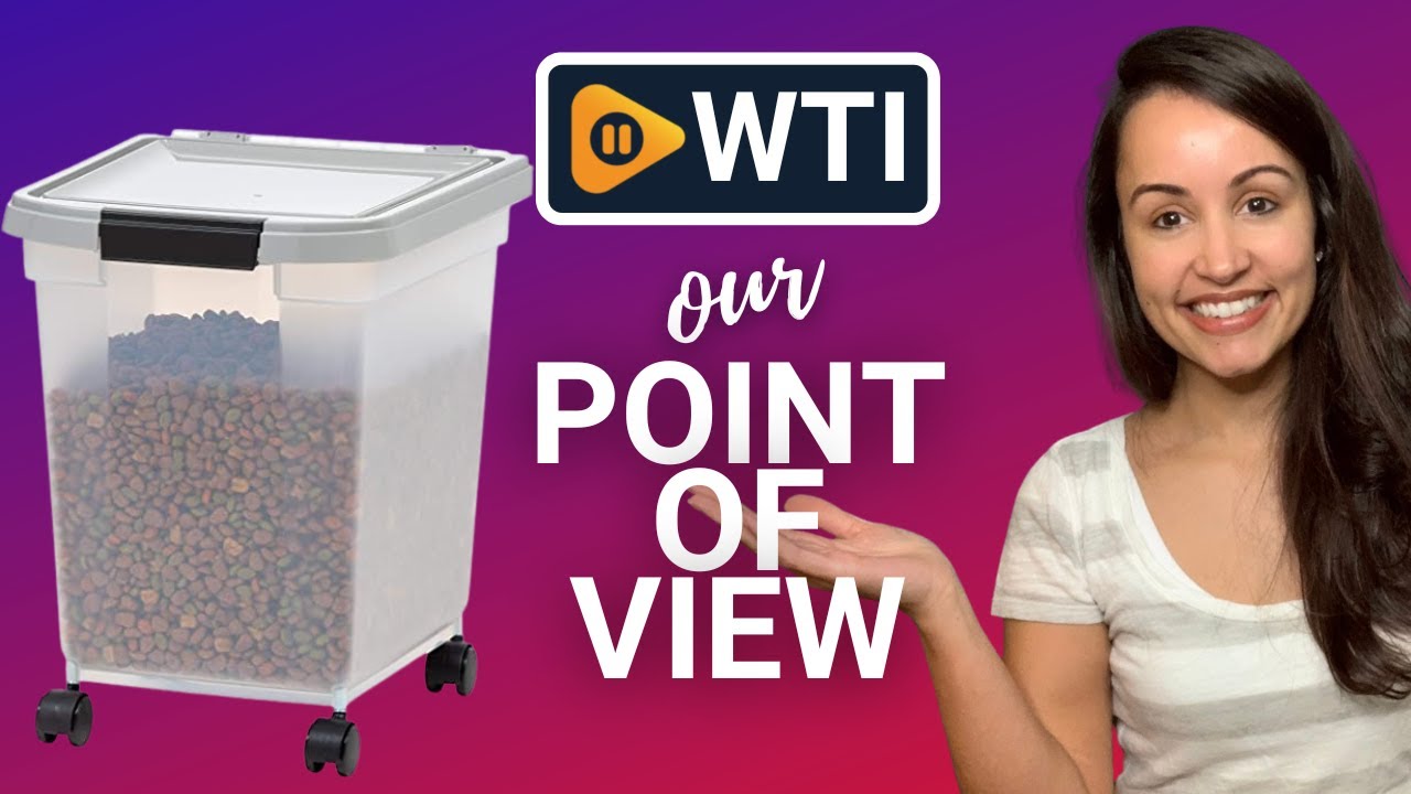 IRIS USA Pet Food Containers | Our Point Of View