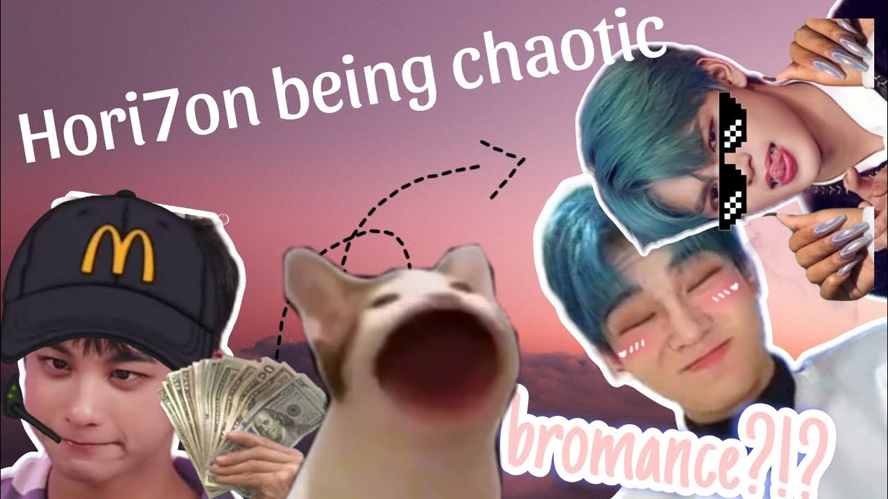 Hori7on being a bit chaotic ㅋㅋ