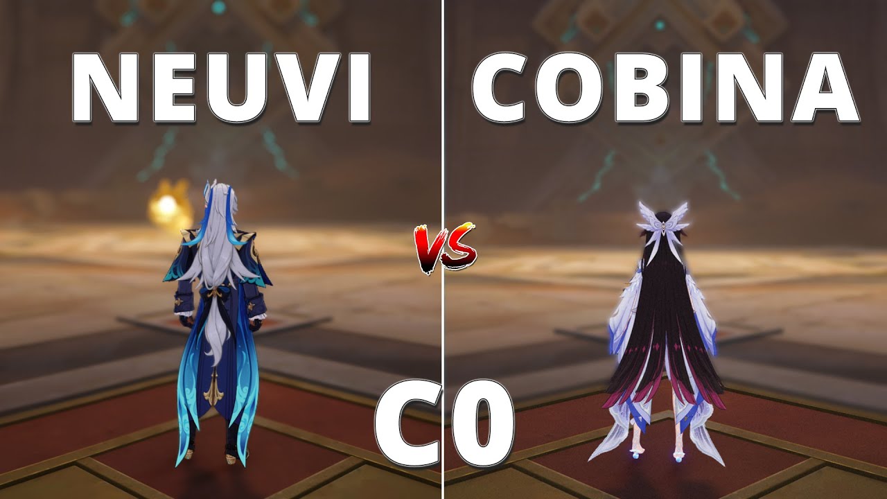 Columbina vs Neuvillette !! Who is the Best DPS ? (Genshin Impact)