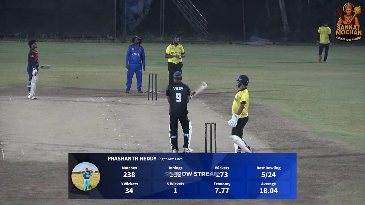 cricfanatics v/s rrsm   sankat mochan weekend night