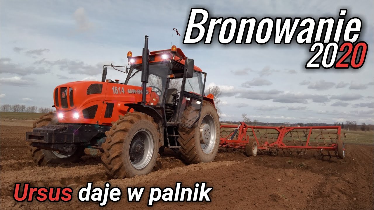 **Bronowanie 2020 URSUS 1614 Daje w palnik!**