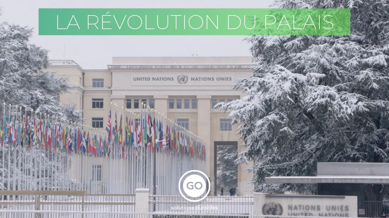 LE PALAIS DES NATIONS FAIT SA MUE #Gosolutionsdurables
