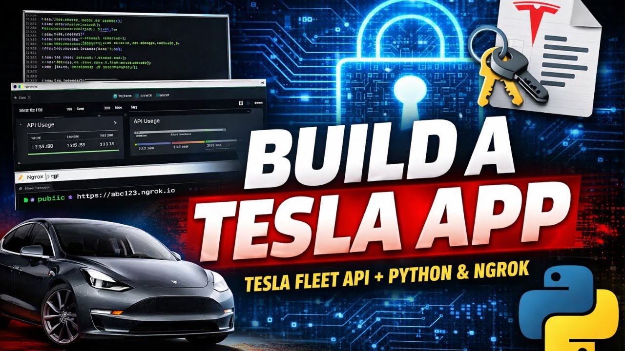 How to use the Tesla Fleet API Tutorial – Build Your Own Tesla App with Python & ngrok