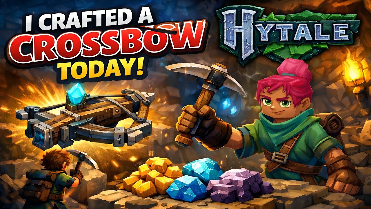 DESTROYING ENEMIES WITH NEW WEAPON | HYTALE PART 4