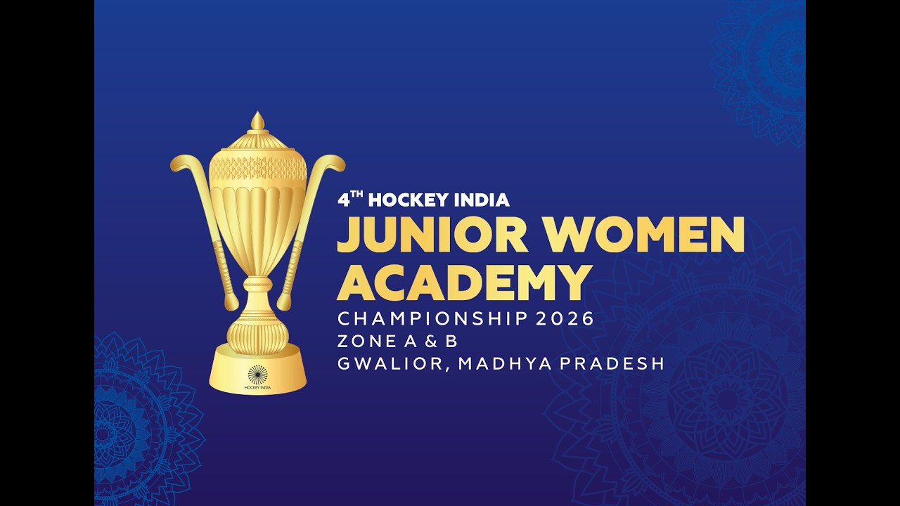 LIVE DAY -9 4th Hockey India Junior Women Academy Championship 2026 (Zone A & B) Gwalior