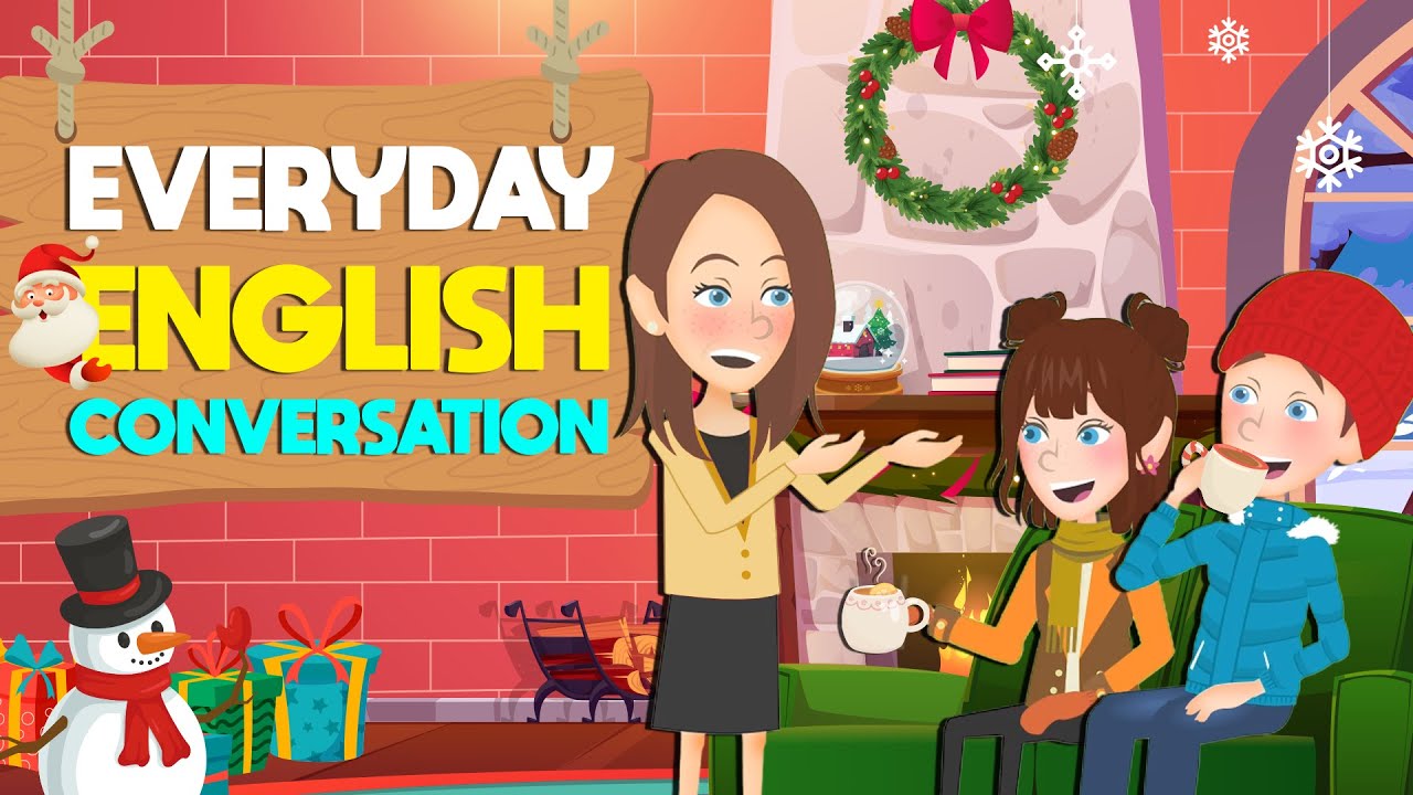Real-life English Conversations for English Speaking Practice | Christmas | English Story (A1-A2)